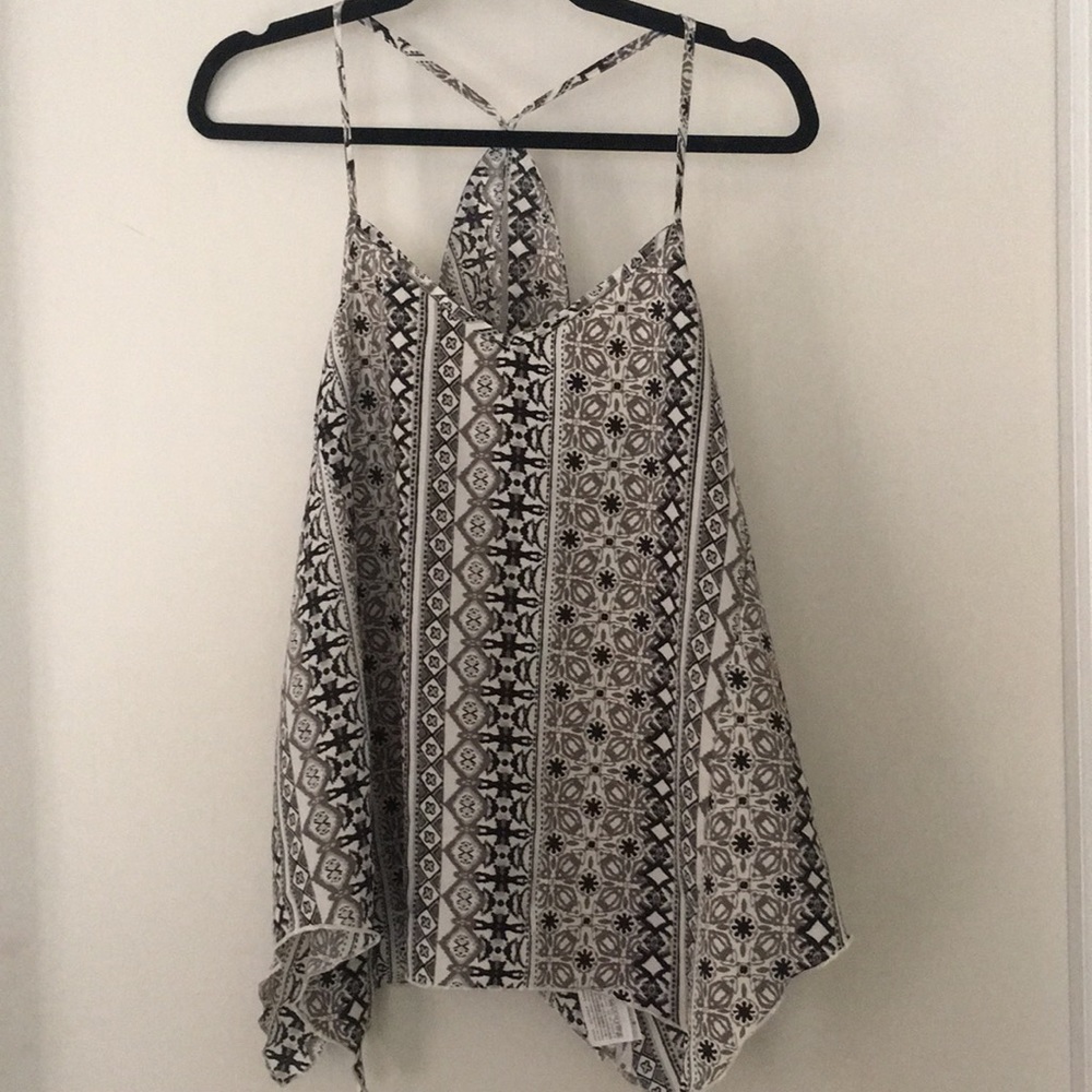 Hollister racer back swing tank